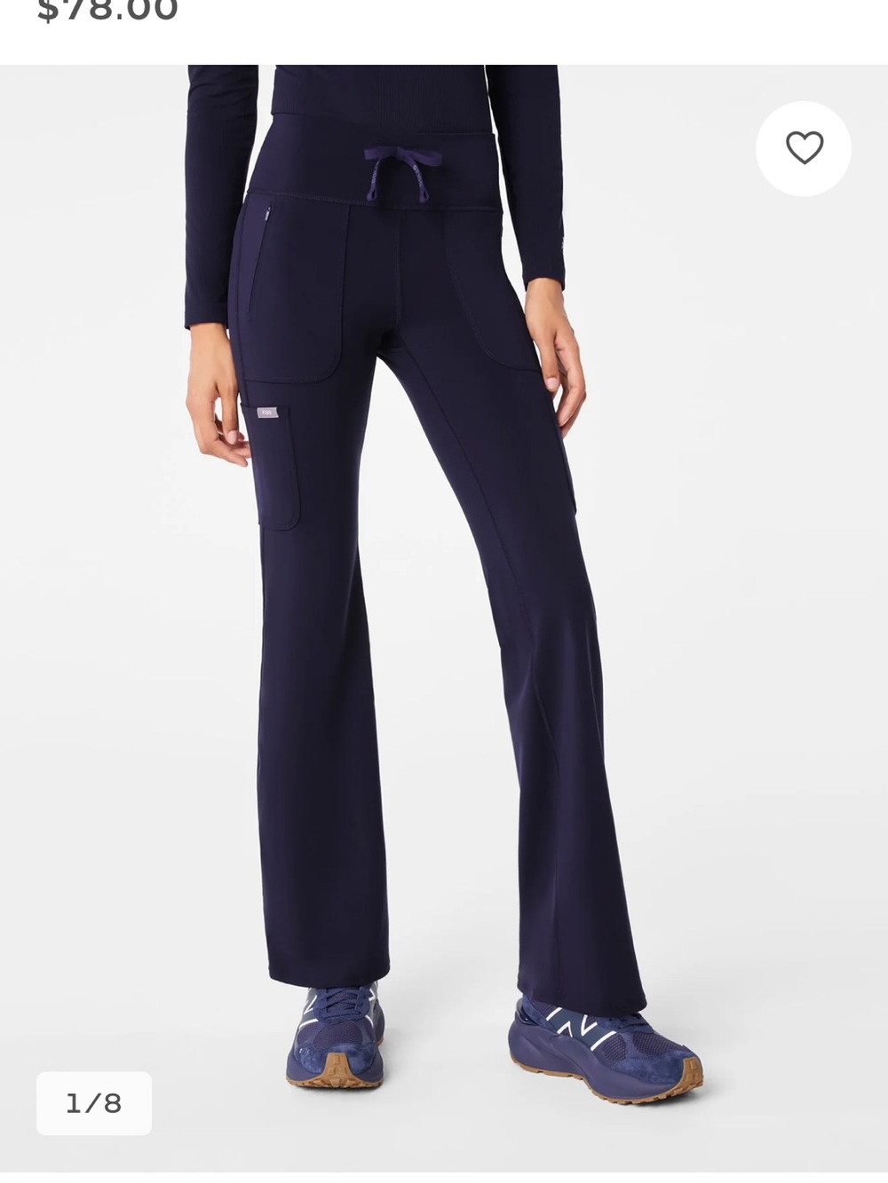 NWT Ashland High-Rise Flare Scrub Legging Large